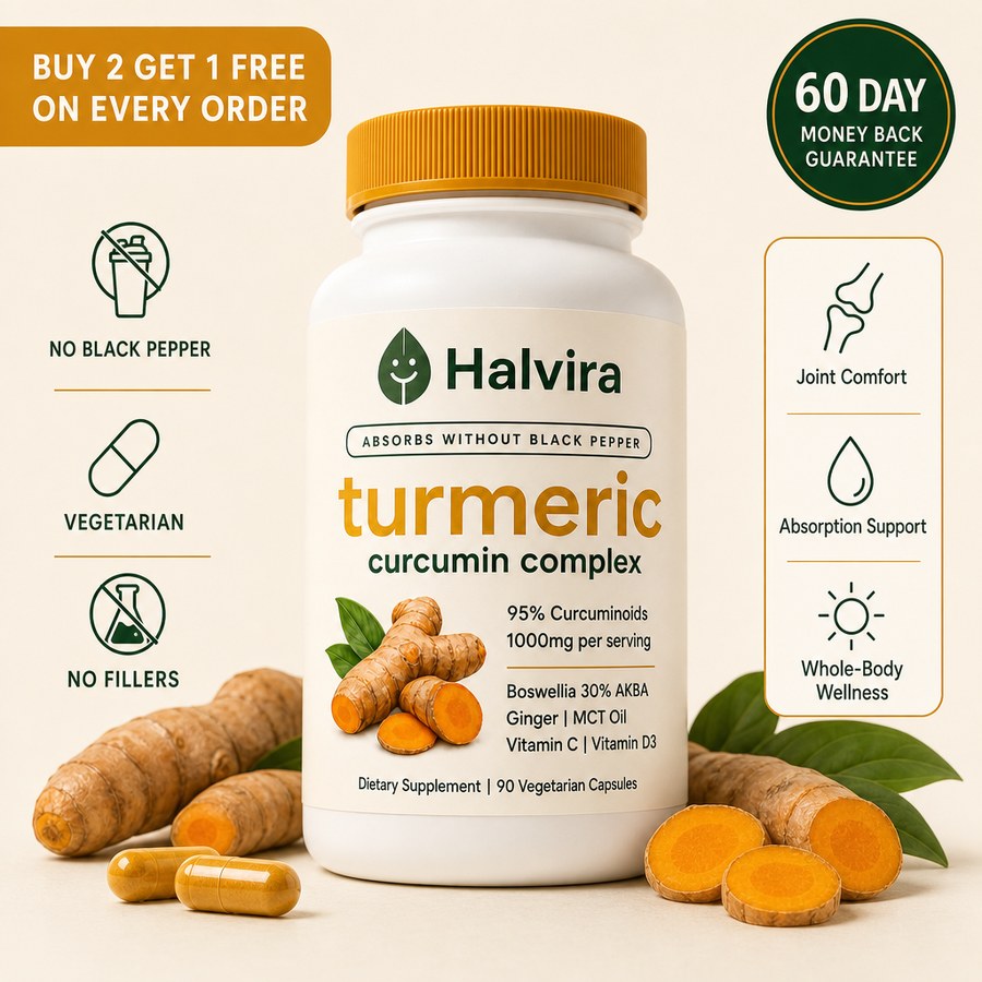 Halvira Turmeric Curcumin Complex